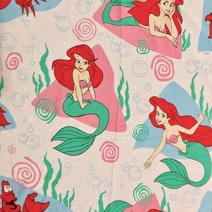Vintage Little Mermaid Bedsheet